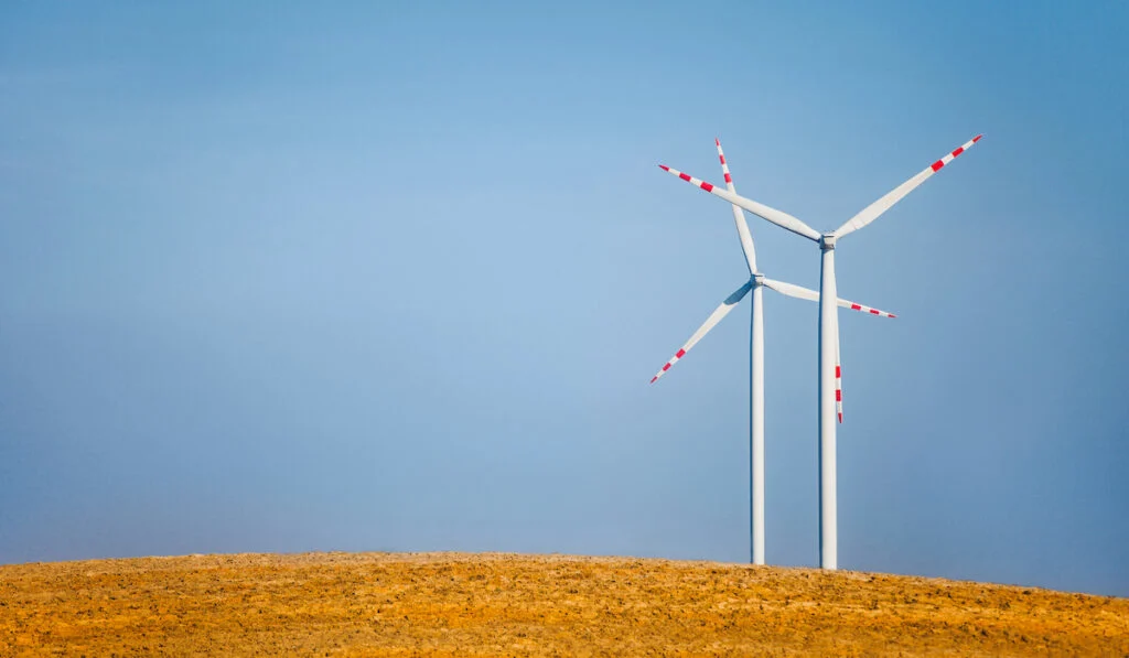 wind turbines