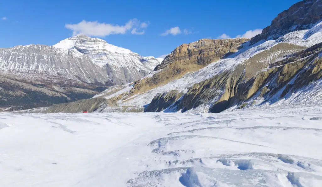 Athabasca Glacier at Columbia Icefield, Japser National Park, Alberta, Canada