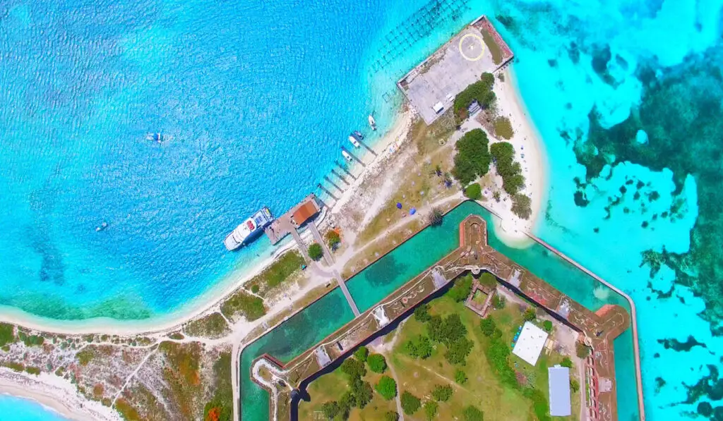 Dry Tortugas National Park, Fort Jefferson. Florida. USA