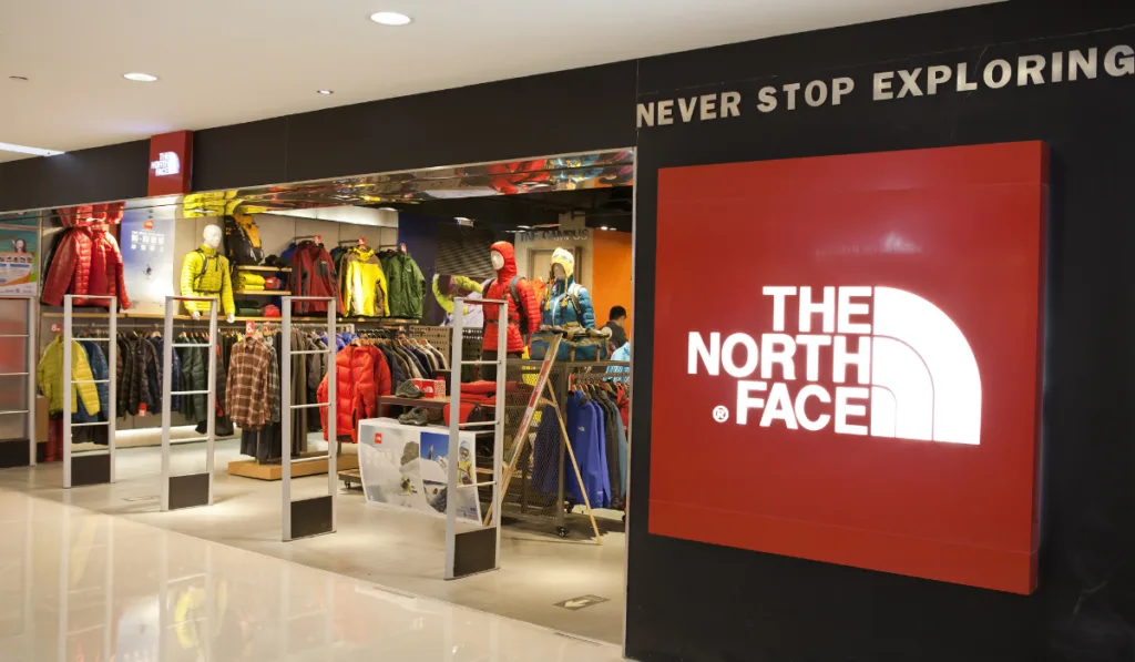 North Face store