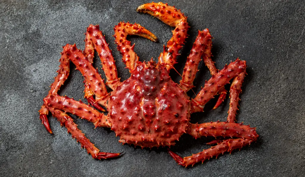 Cooked Organic Alaskan King Crab